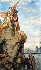 Hesiod and the Muse by Gustave Moreau